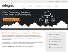 Tablet Screenshot of integrix.com.au